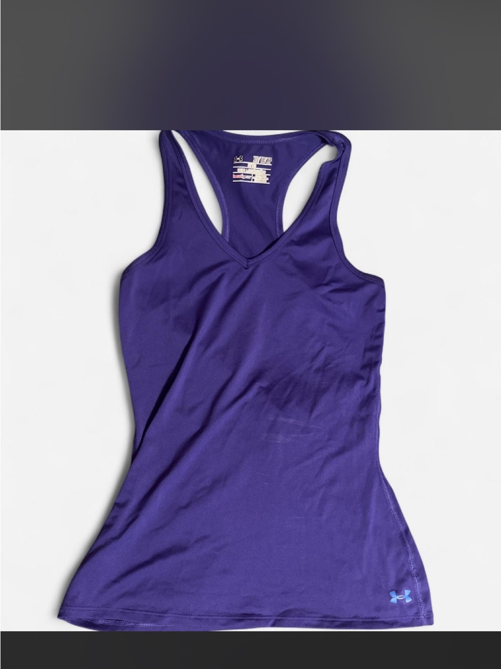 Under Armour Purple Racerback Performance Tank